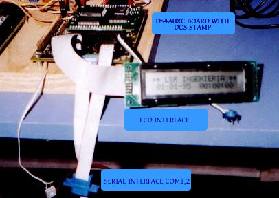 DS4AuxC con DOS Stamp