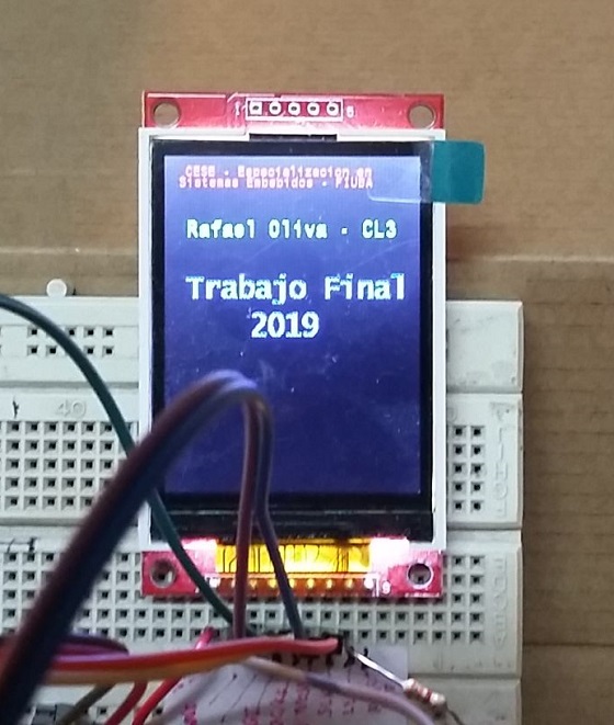 CL3bm1 con display — trabajo final CESE