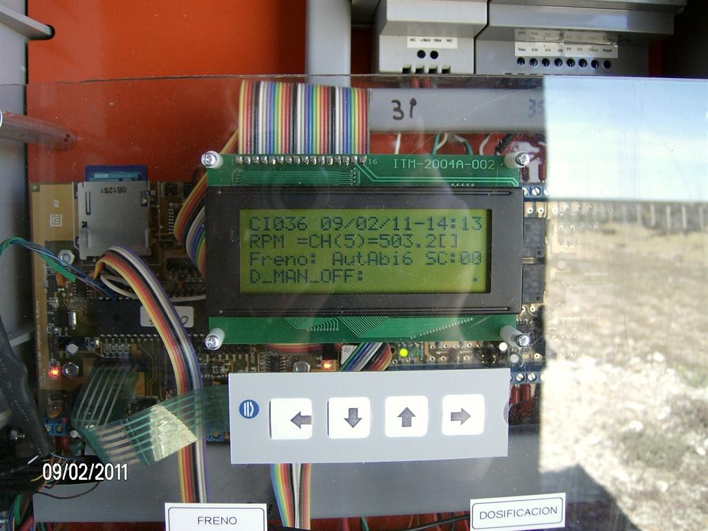 Tablero CI36 detalle