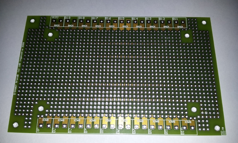 Placa ProtoR840 vista superior