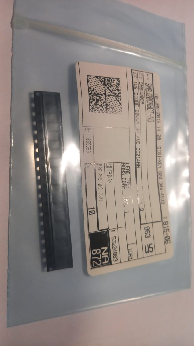 10 x SMBJ20CA TVS DIODE 20VWM 32.4VC DO214AA
