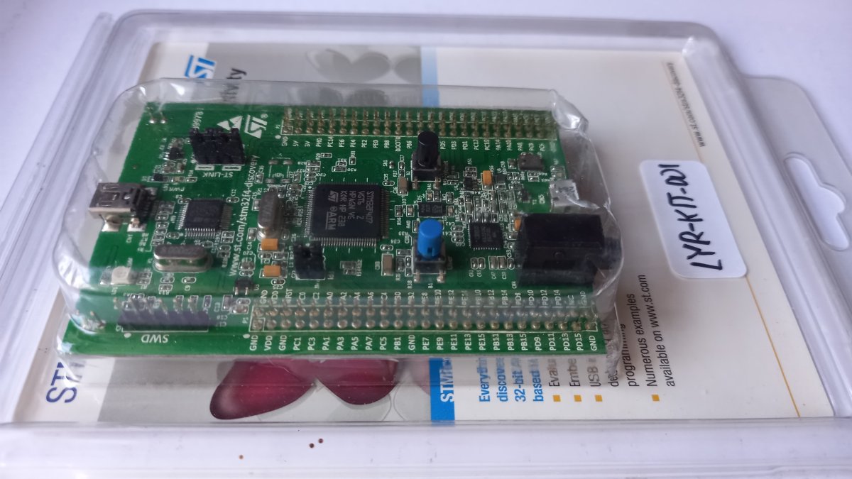 Kit de desarrollo STM32F4-Discovery